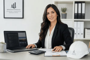 Mujer laborando
